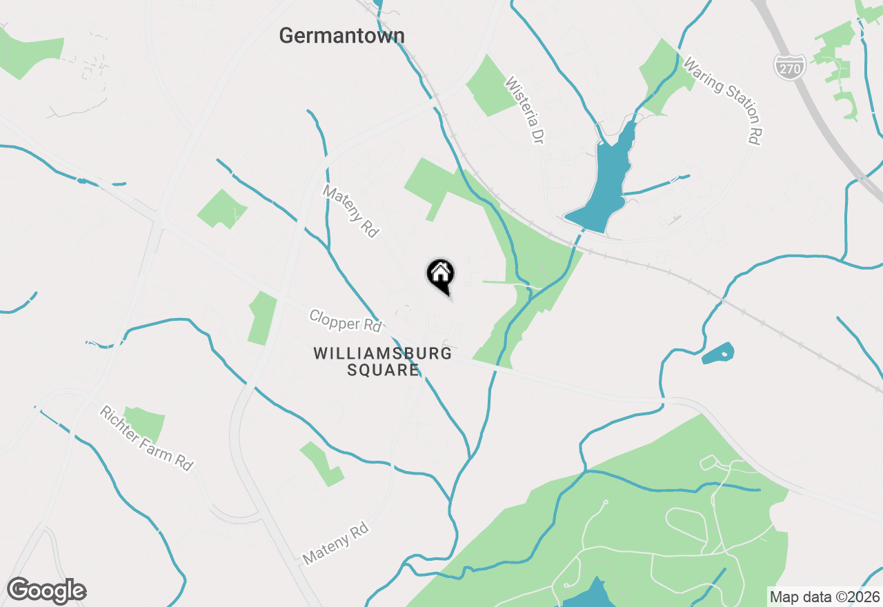 Map of 18515 Tarragon Way, Germantown, MD 20874