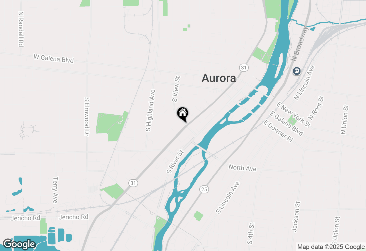 Map of 305 S Lake Street, Aurora, IL 60506