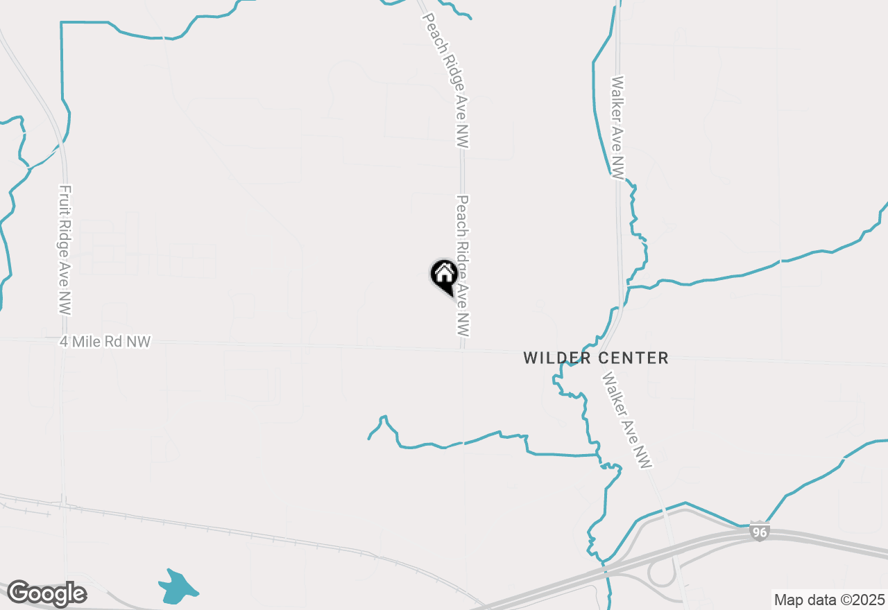 Map of 3737 Peach Ridge Avenue Nw, Grand Rapids, MI 49544