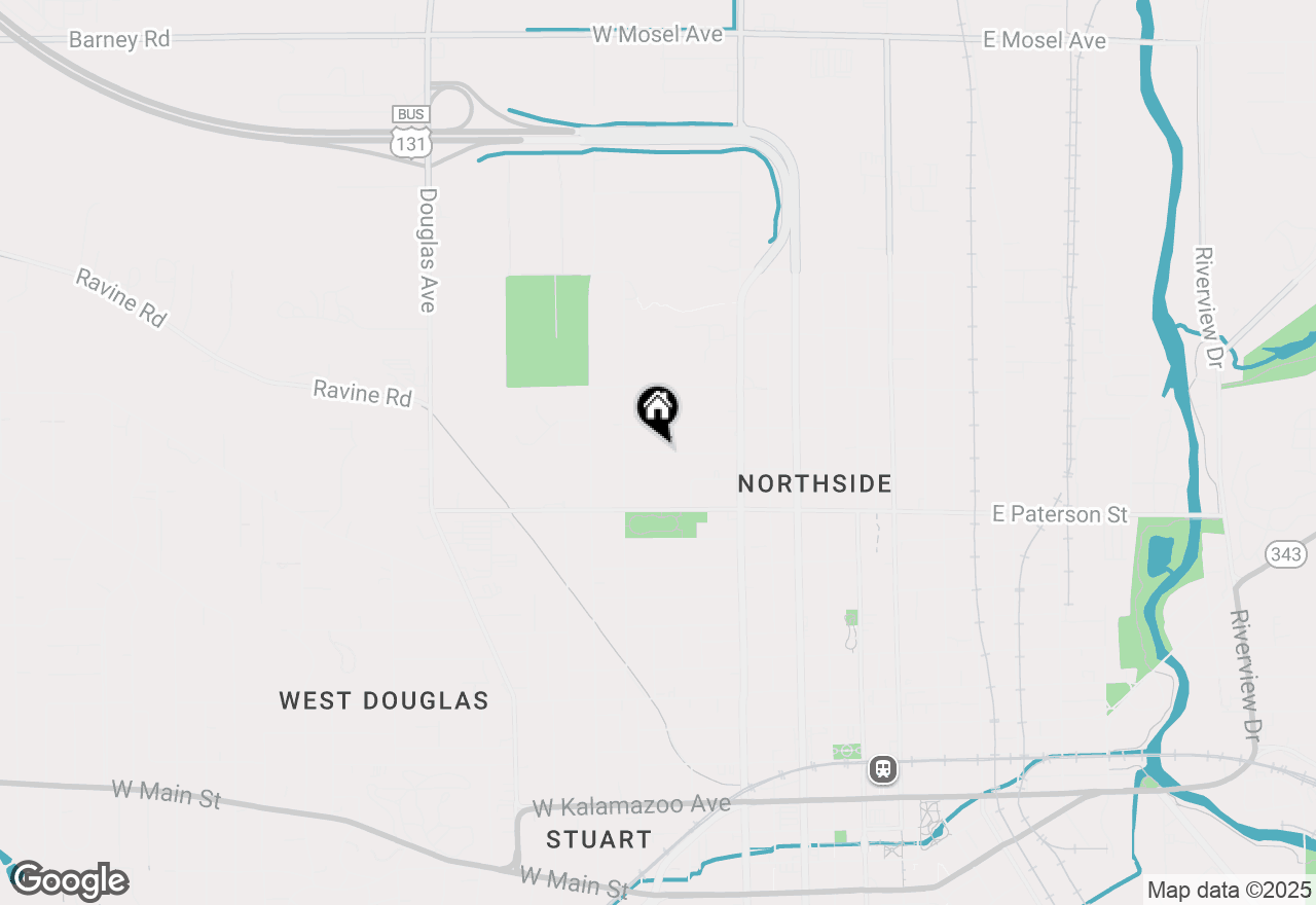 Map of 710 Bosker Avenue, Kalamazoo, MI 49007