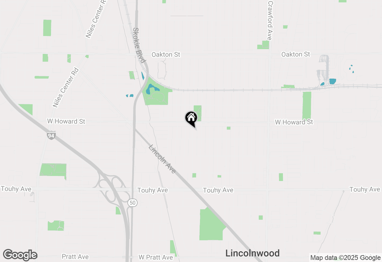 Map of 7528 Kenneth Avenue, Skokie, IL 60076