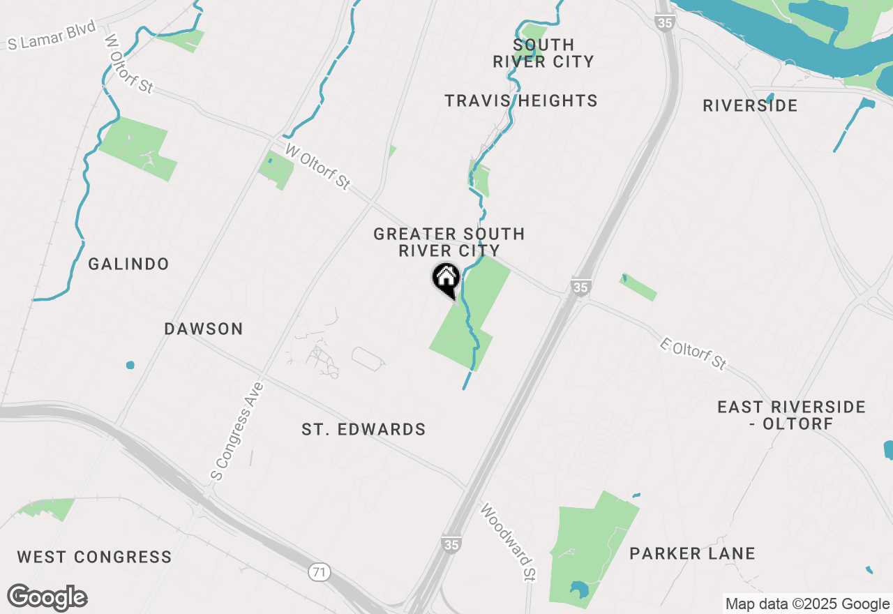 Map of 2603 Little John Ln, Austin, TX 78704