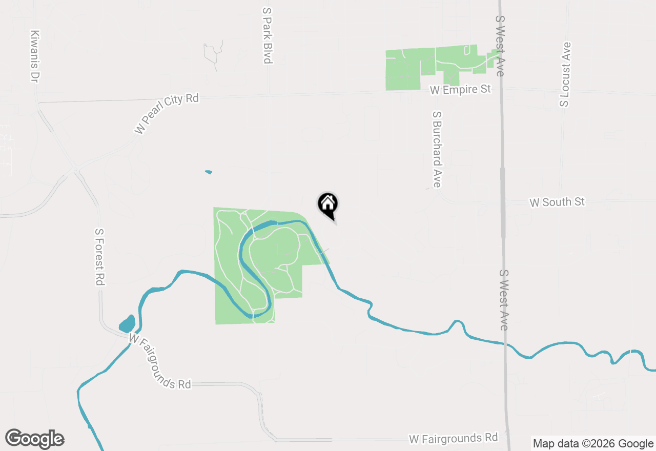 Map of 1731 S Demeter Drive, Freeport, IL 61032