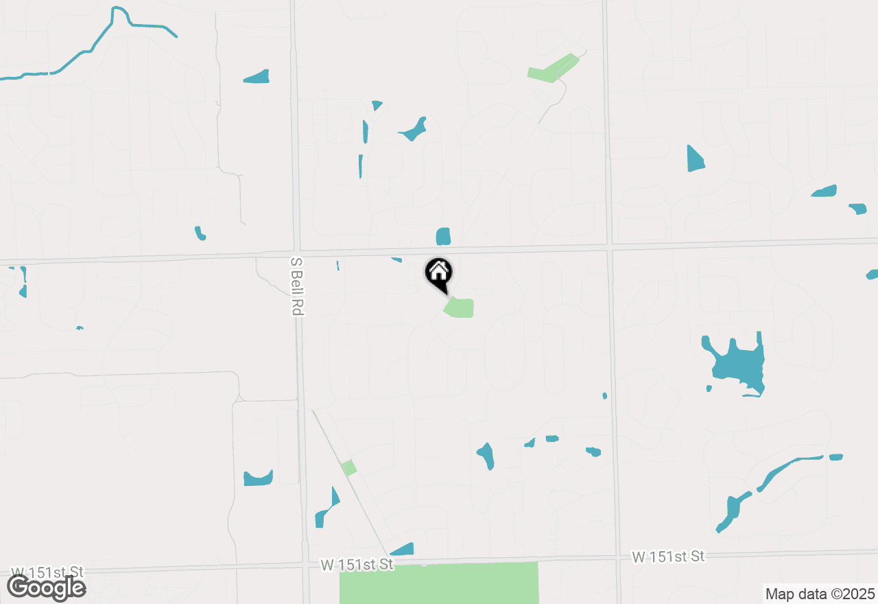 Map of 14424 S Pheasant Lane, Homer Glen, IL 60491