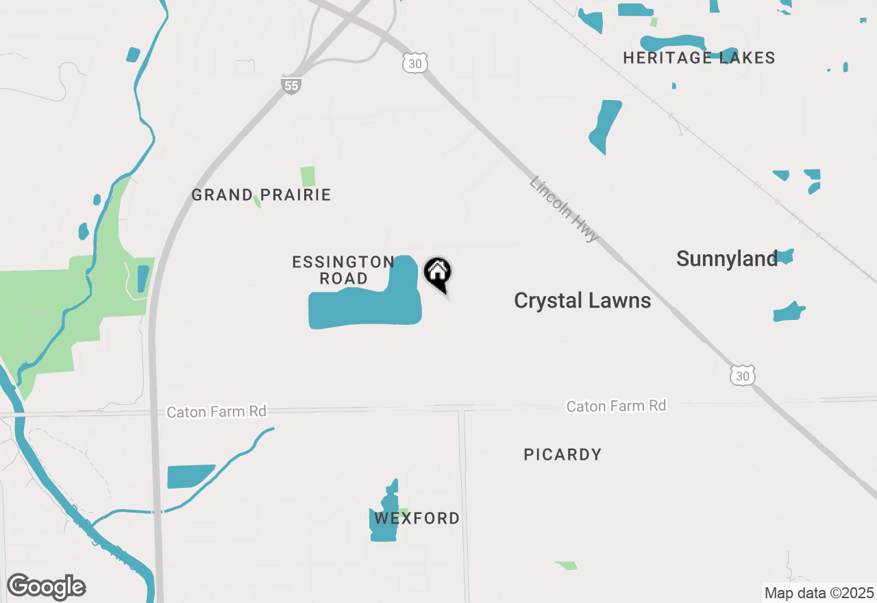 Map of 2626 Harbor Drive #2626, Joliet, IL 60431