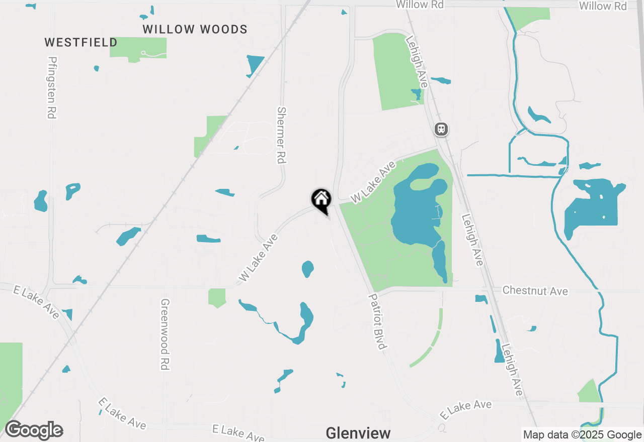 Map of 2013 Valor Court, Glenview, IL 60026