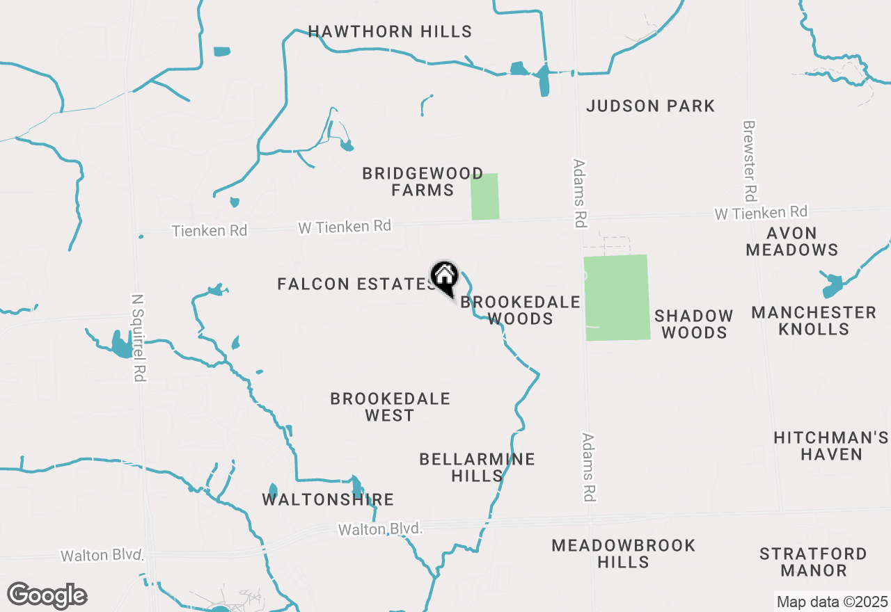 Map of 753 Medinah Drive, Rochester Hills, MI 48309