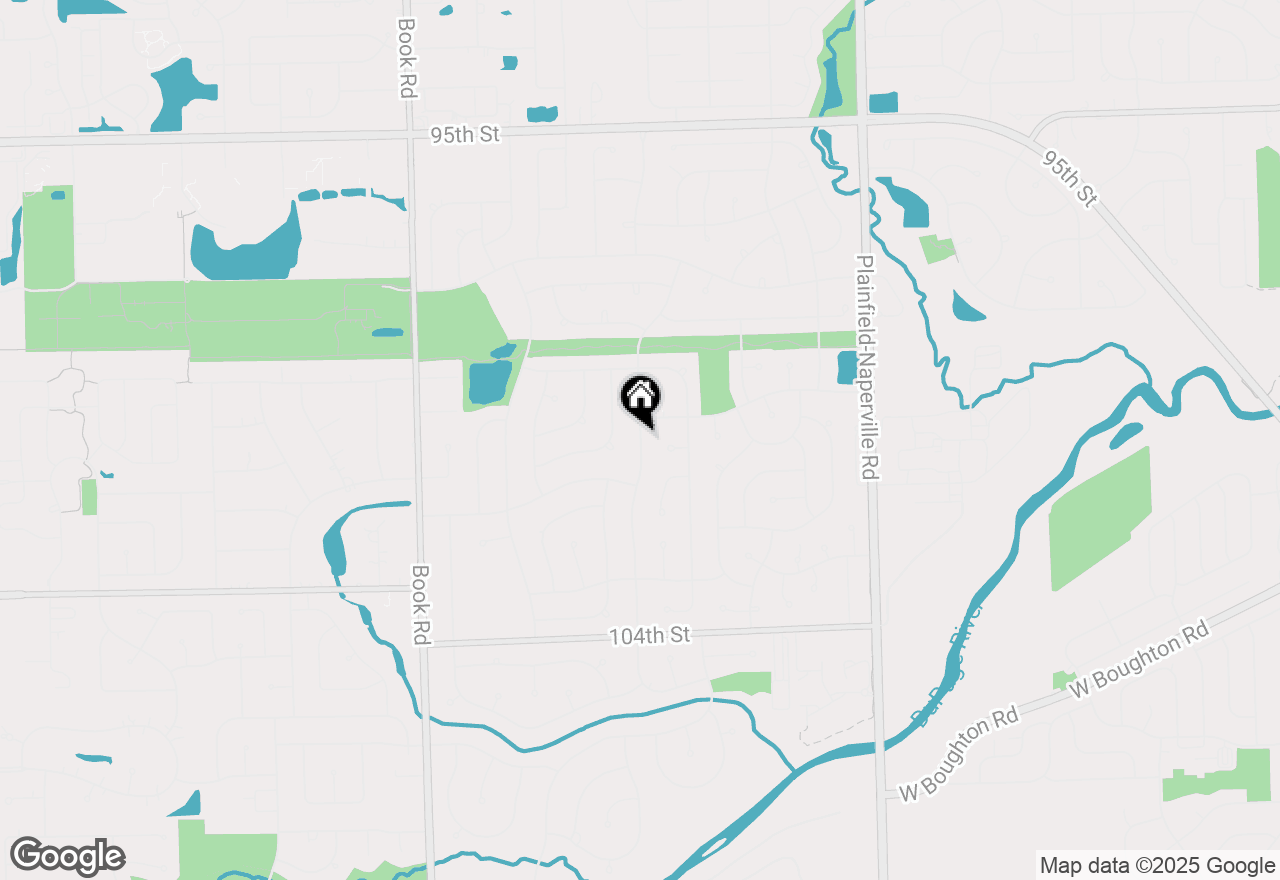 Map of 3631 Falkner Drive, Naperville, IL 60564