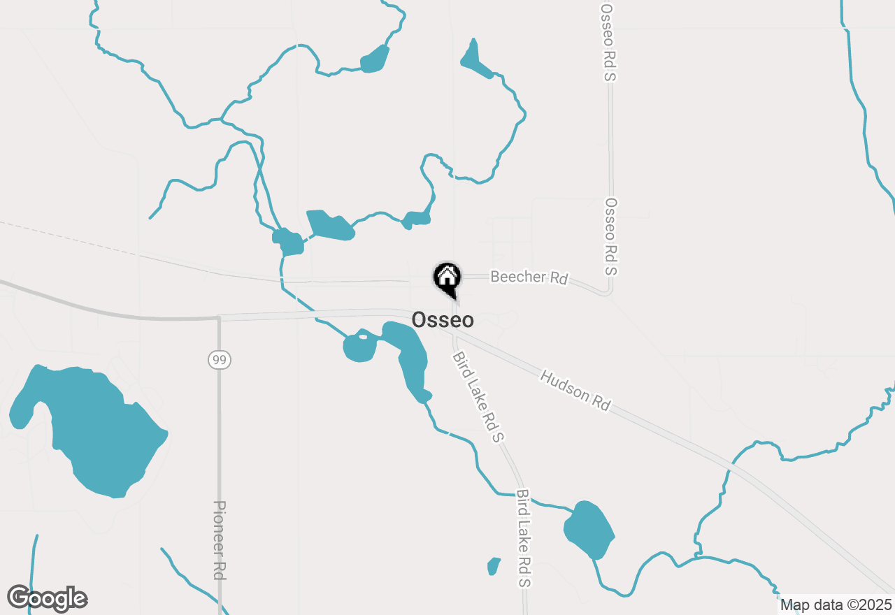Map of 2856 Bird Lake Road S, Osseo, MI 49266