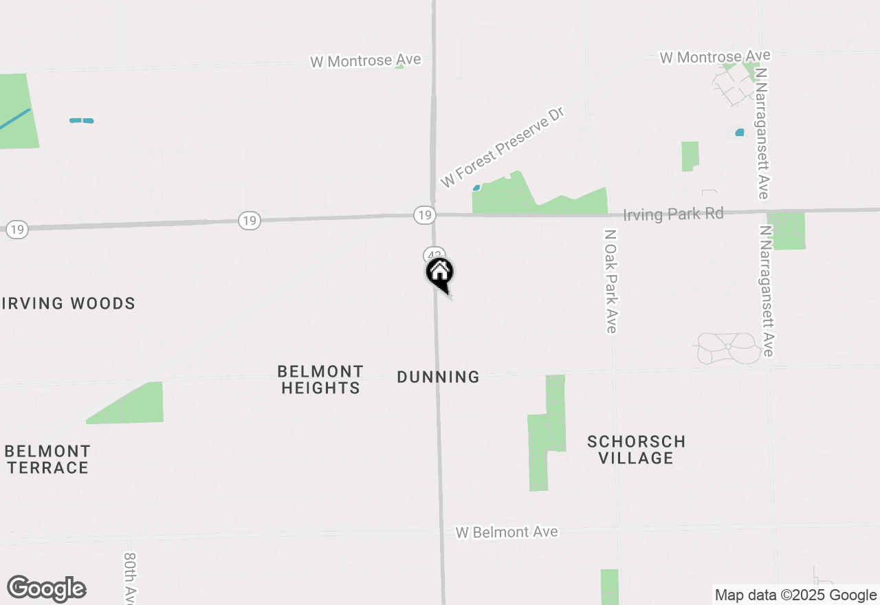 Map of 3755 N Harlem Avenue, Chicago, IL 60634