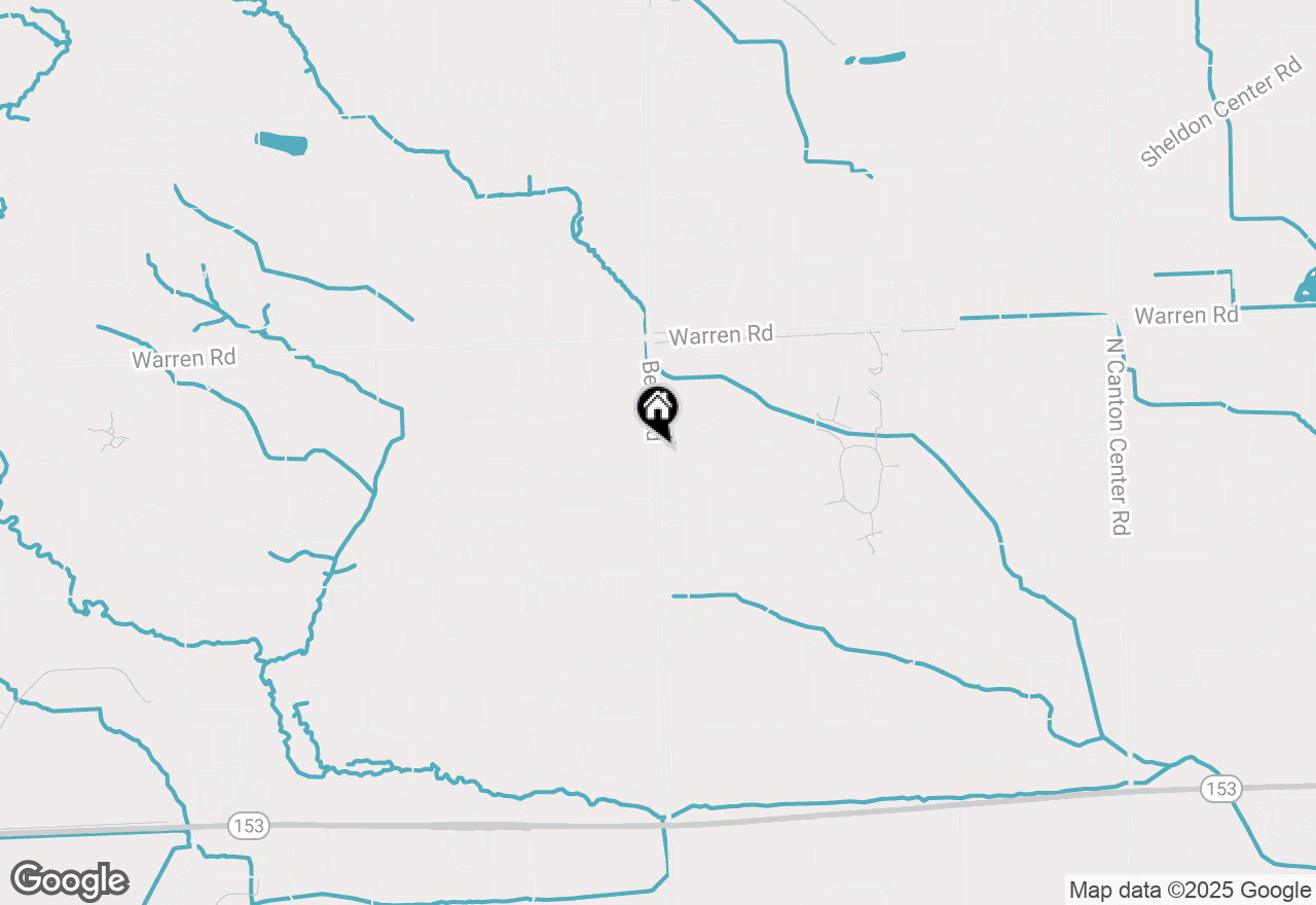 Map of 6476 N Beck Road, Canton, MI 48187