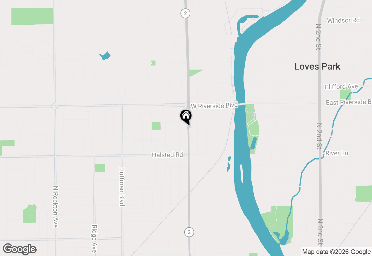 Map of 3524 N Main Street, Rockford, IL 61103