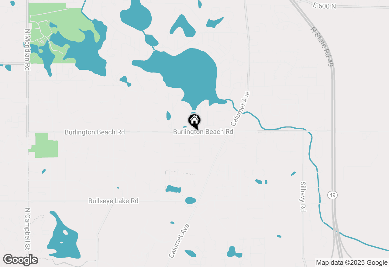 Map of 1506 Burlington Beach Road, Valparaiso, IN 46383