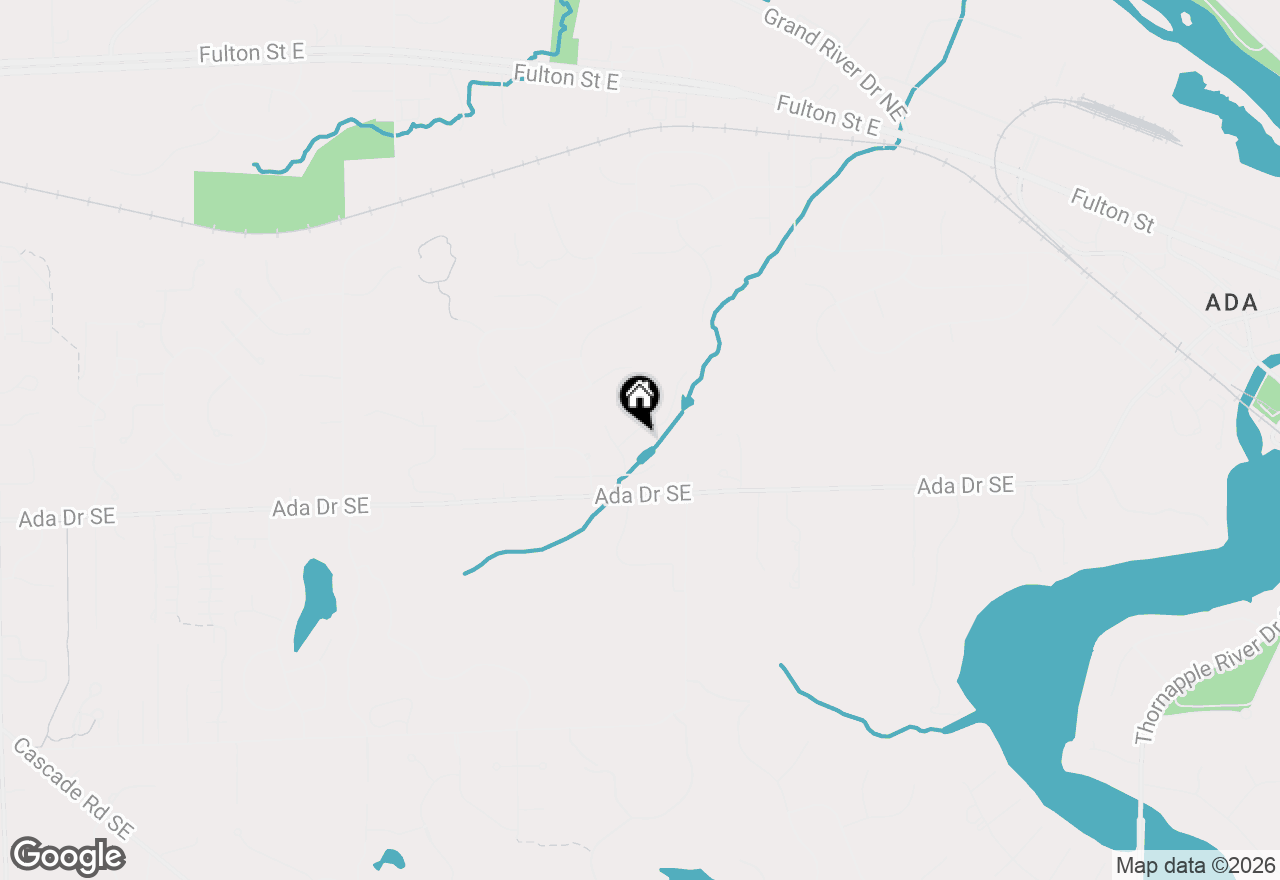 Map of 6316 Duxbury Drive Se, Ada, MI 49301