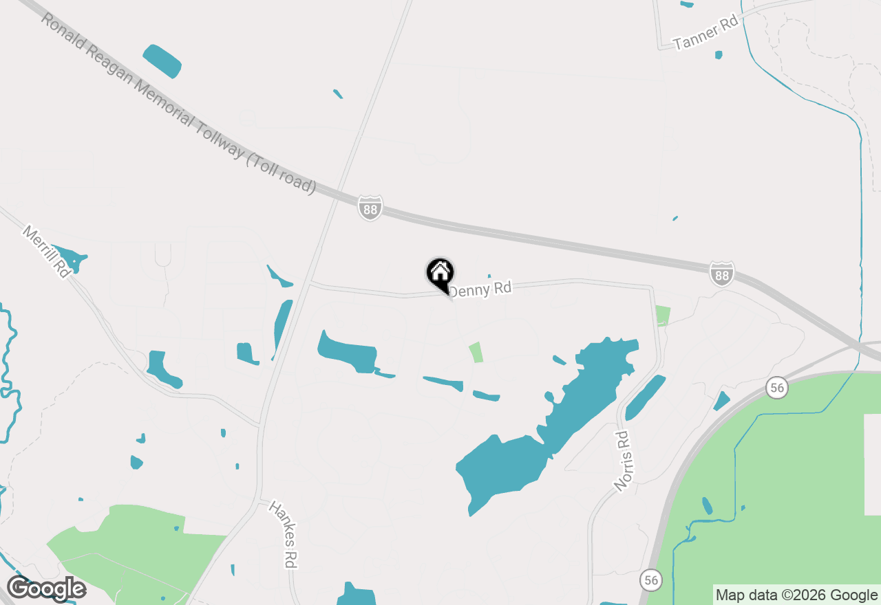 Map of 926 Edgewood Drive, Sugar Grove, IL 60554
