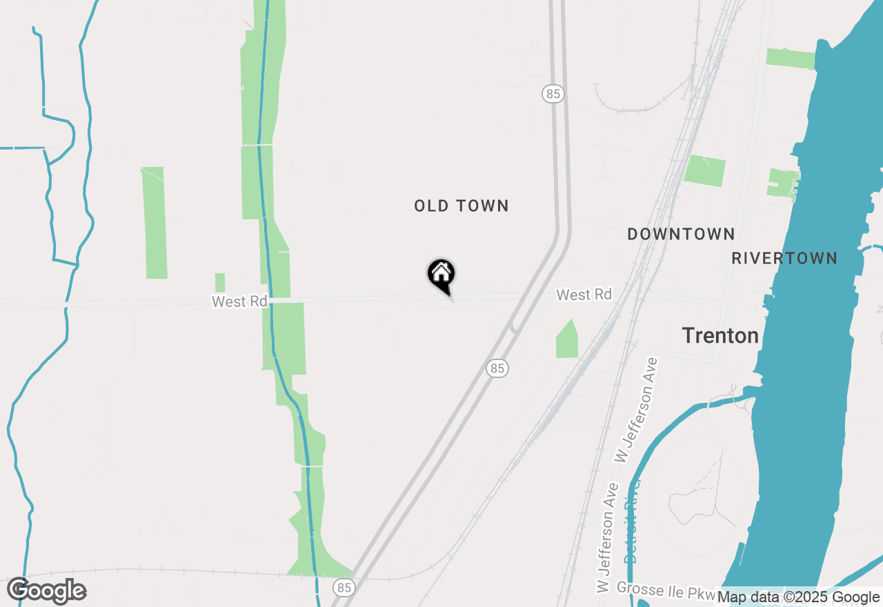 Map of 2237 West Road, Trenton, MI 48183