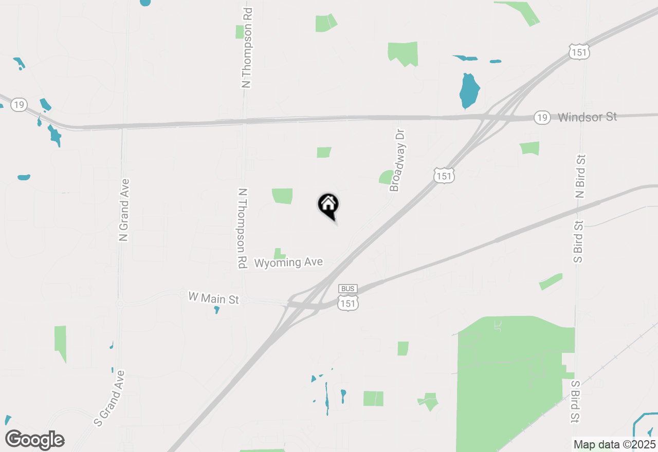 Map of 104 Waldorf Court, Sun Prairie, WI 53590