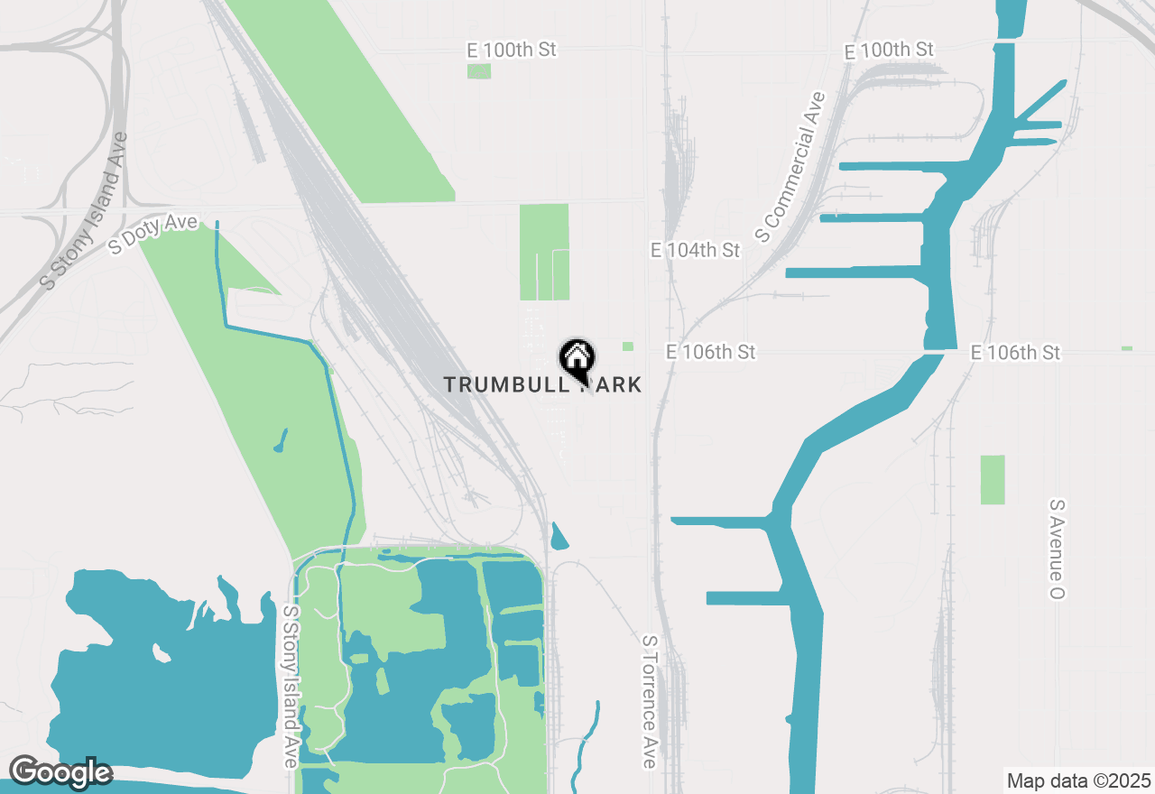 Map of 10653 S Bensley Avenue, Chicago, IL 60617