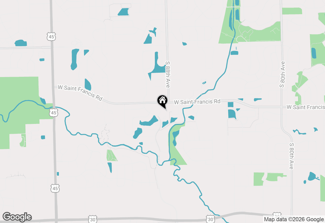 Map of 20373 Mackinac Point Drive, Frankfort, IL 60423