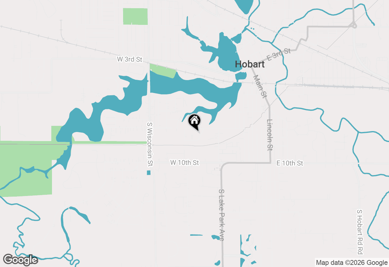 Map of 811 Henry Court, Hobart, IN 46342