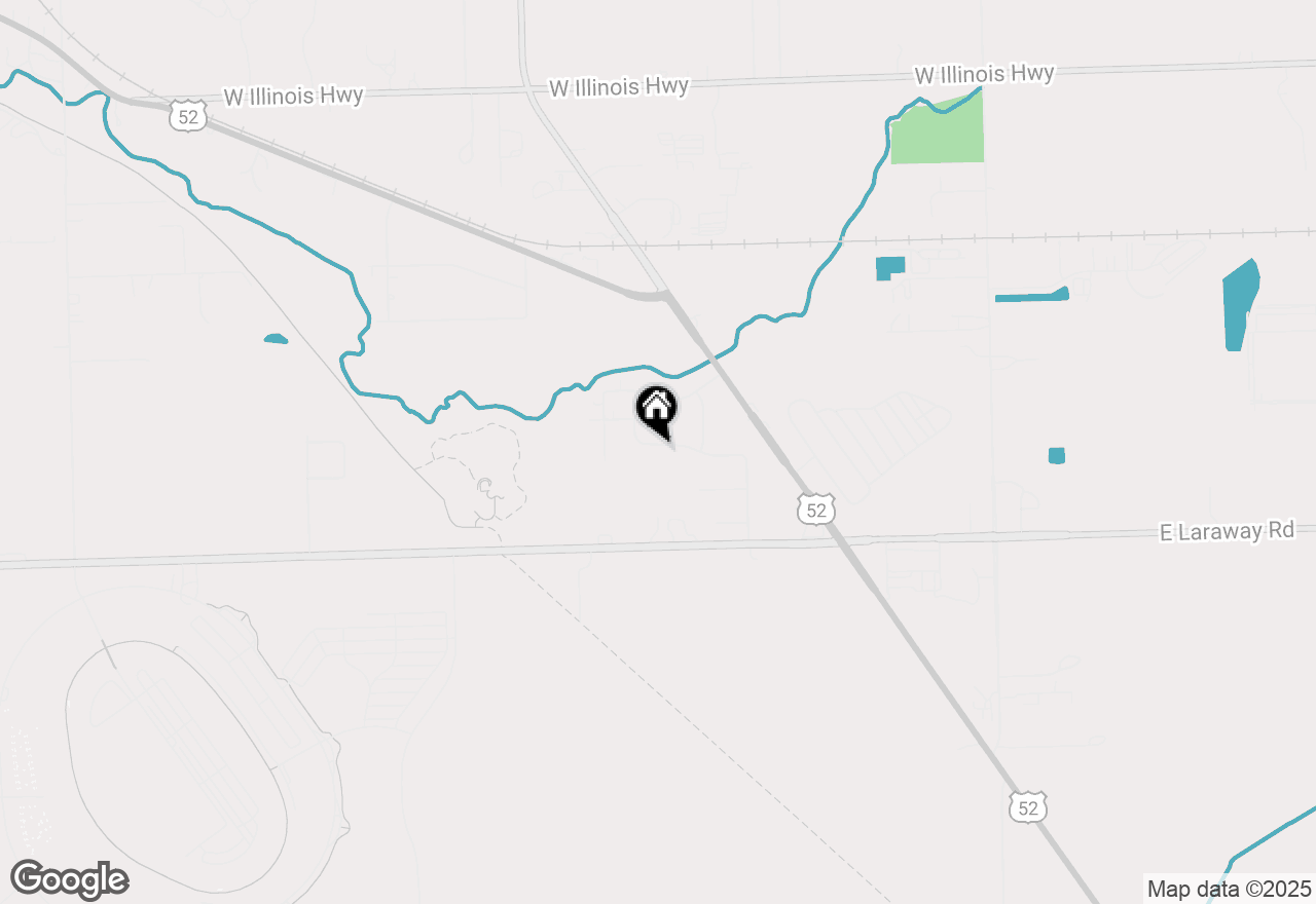 Map of 1730 Aspen Lane, Joliet, IL 60433