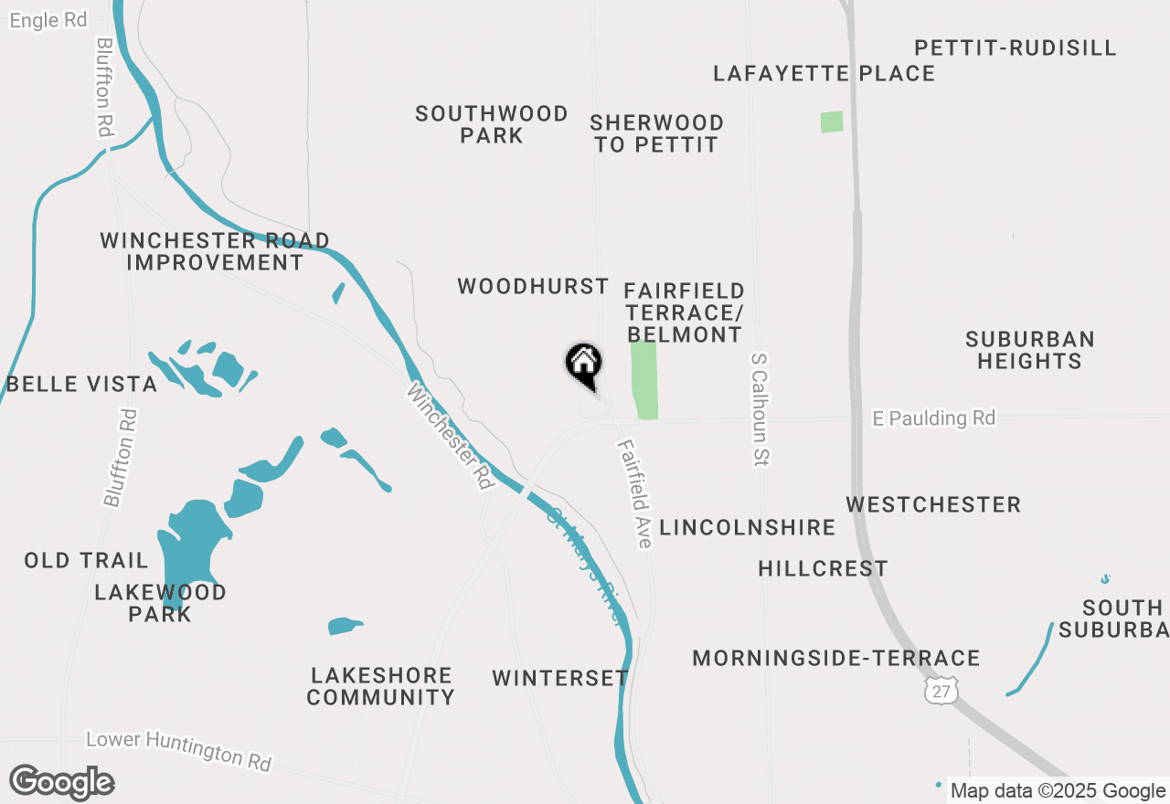 Map of 5609 S Wayne Avenue, Fort Wayne, IN 46807