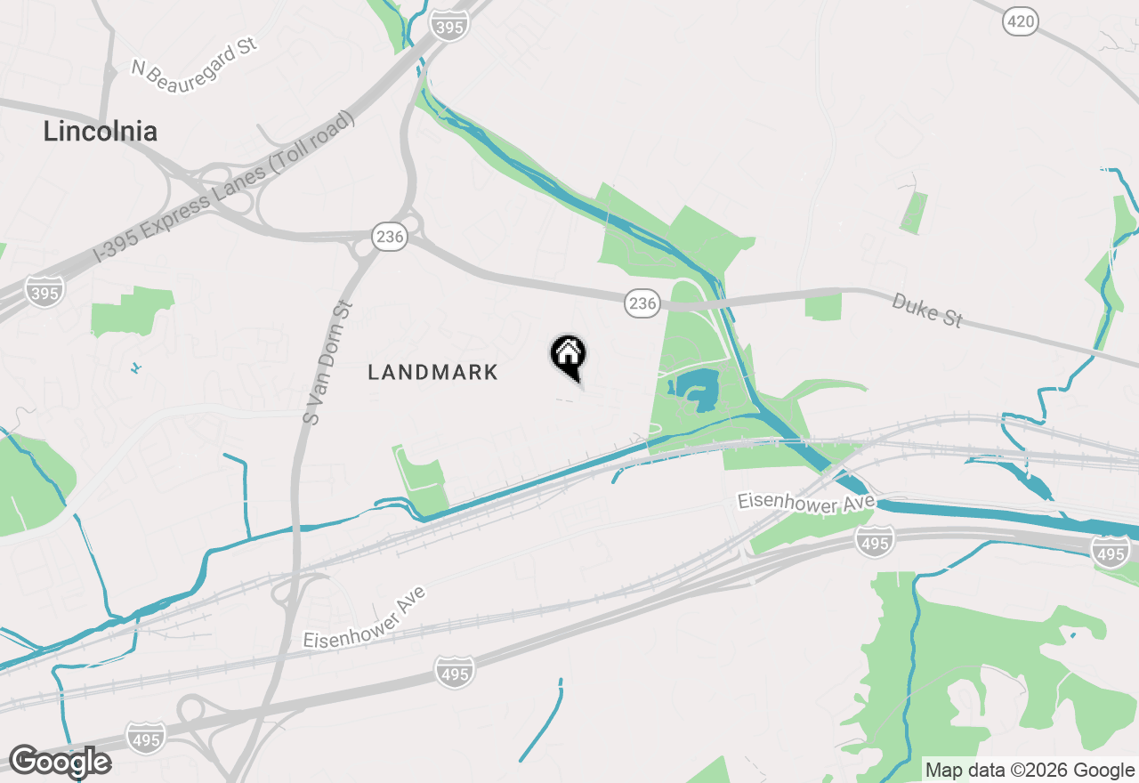 Map of 5108 Donovan Drive #203, Alexandria, VA 22304