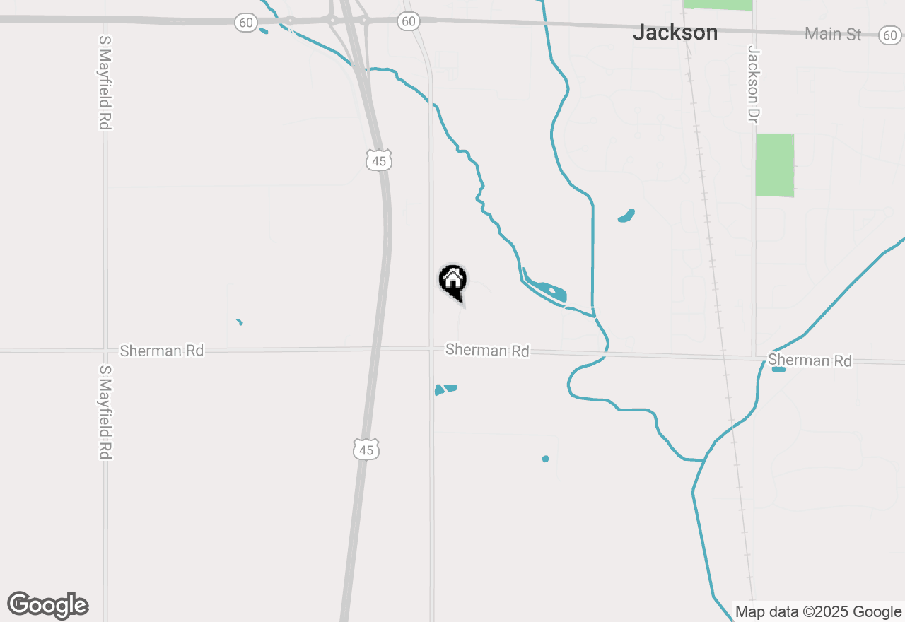 Map of W218N16063 Tiger Lily Dr, Jackson, WI 53037