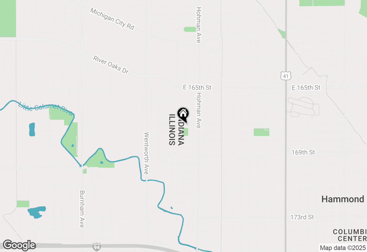 Map of 21 Indi Illi Parkway, Hammond, IN 46324