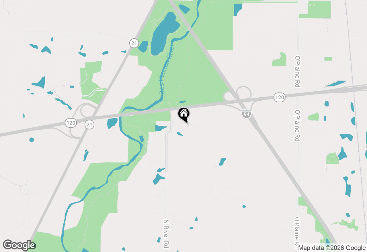 Map of 1203 Barden Court, Libertyville, IL 60048