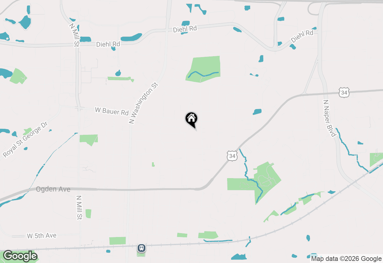 Map of 1404 Jonester Court, Naperville, IL 60563