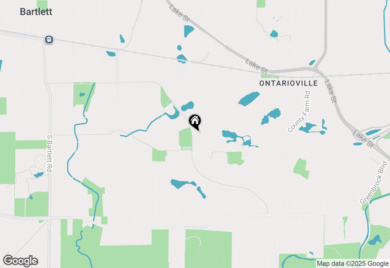 Map of 937 Sandpiper Court, Bartlett, IL 60103