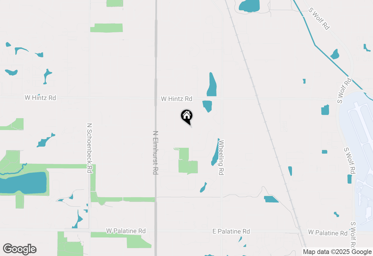 Map of 1101 Drake Avenue, Prospect Heights, IL 60070