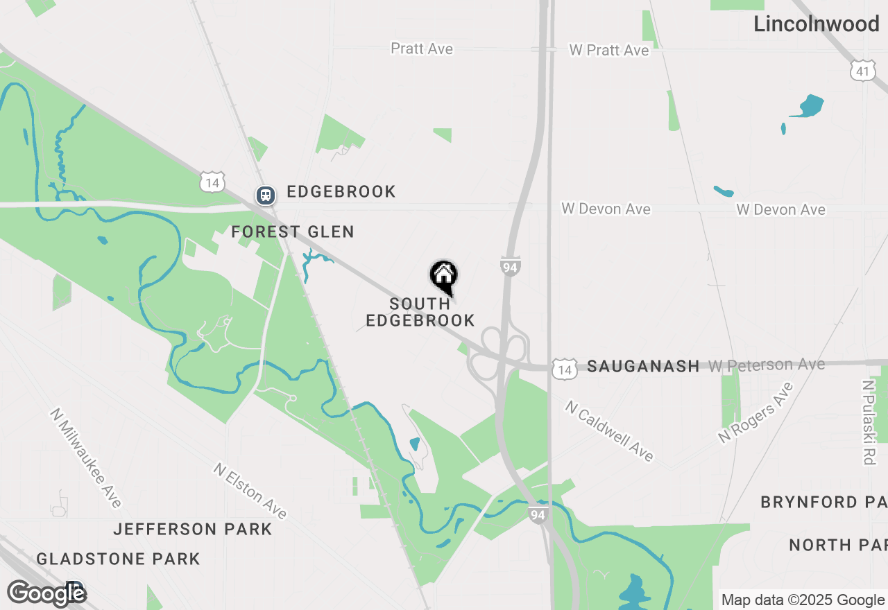 Map of 6126 N Legett Avenue, Chicago, IL 60646