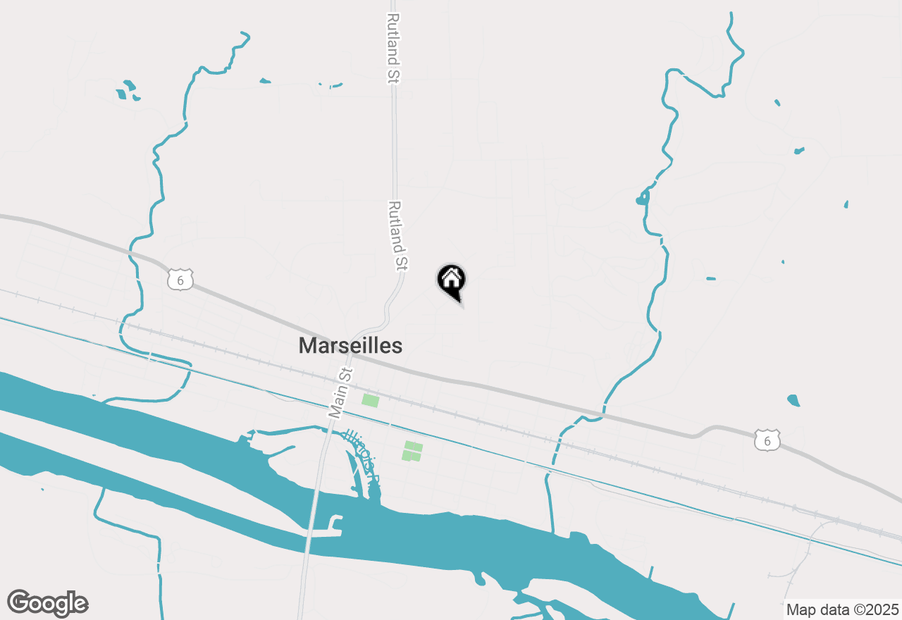 Map of 401 Scott Street, Marseilles, IL 61341