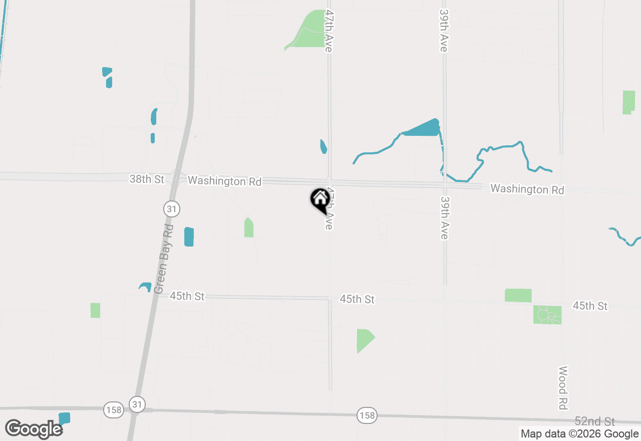Map of 4724 40th St, Kenosha, WI 53144