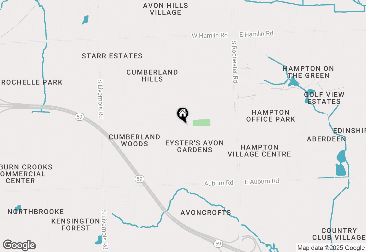 Map of 2871 Walbridge Road, Rochester Hills, MI 48307