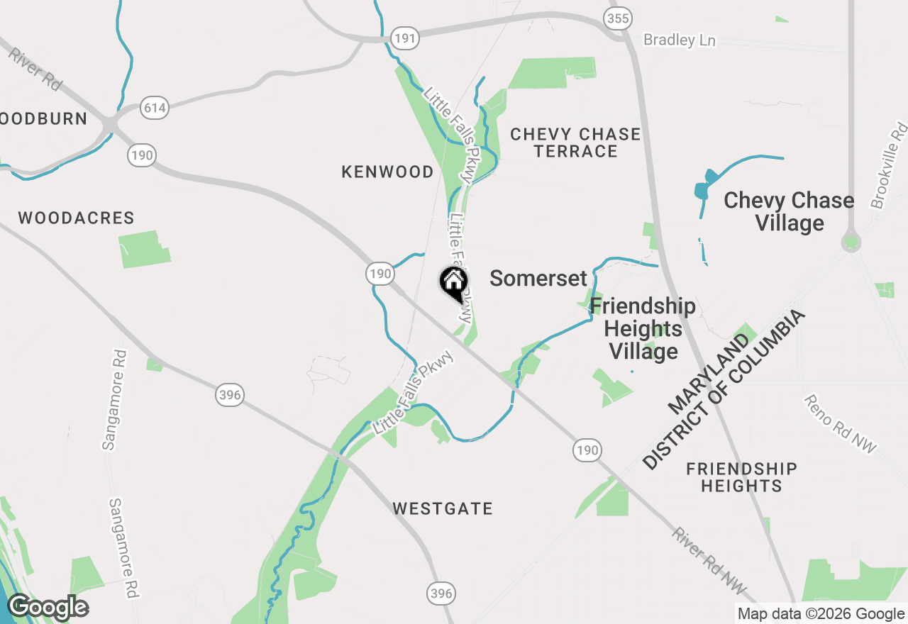 Map of 5101 River Road #703, Bethesda, MD 20816