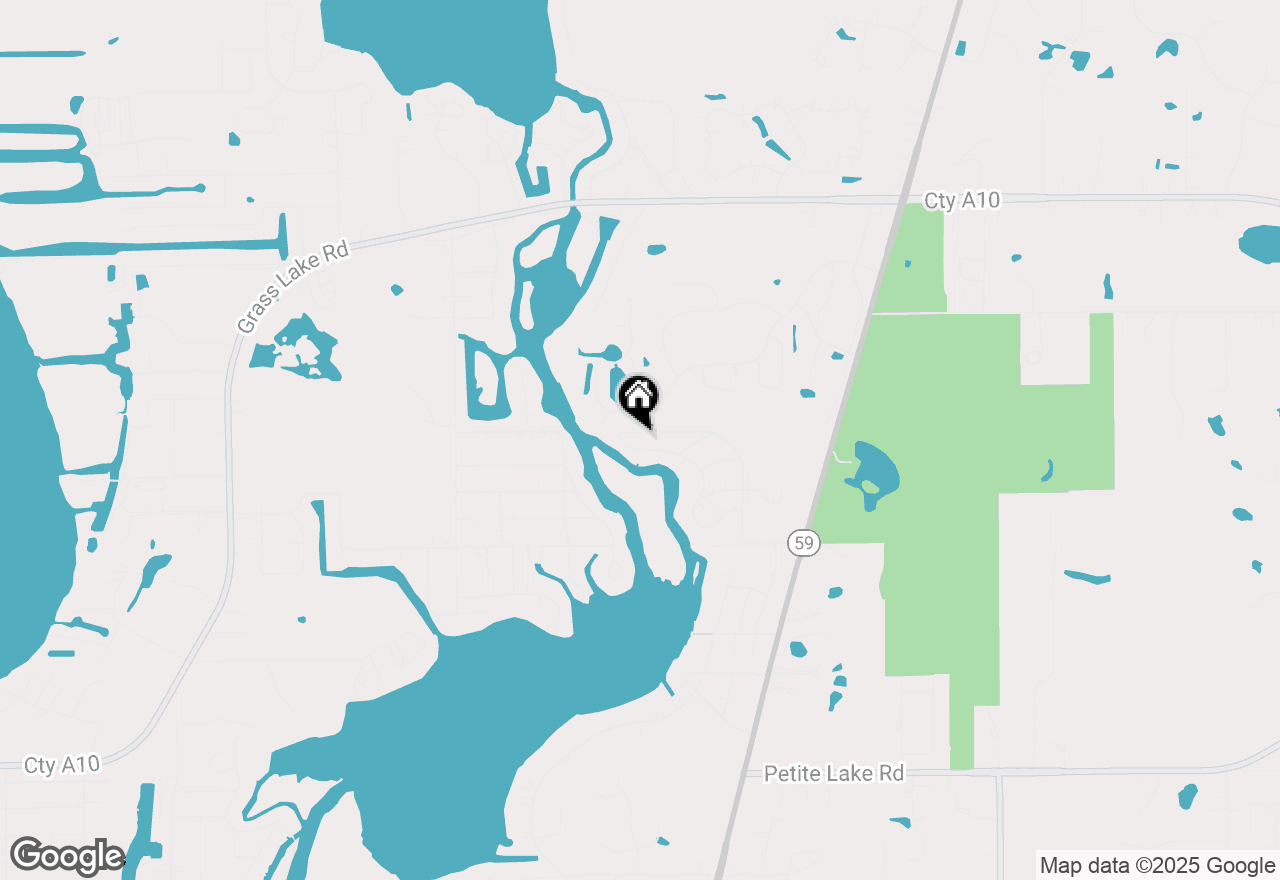 Map of 25098 W Forest Drive, Lake Villa, IL 60046