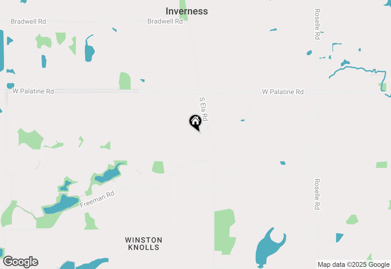 Map of 2188 Inverray Road, Inverness, IL 60067