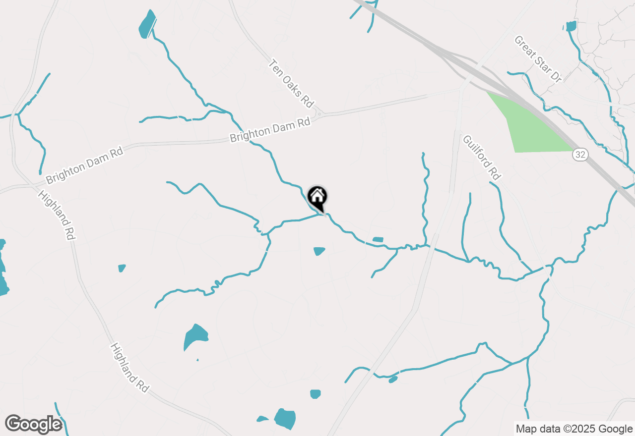 Map of 6555 Paper Place, Highland, MD 20777