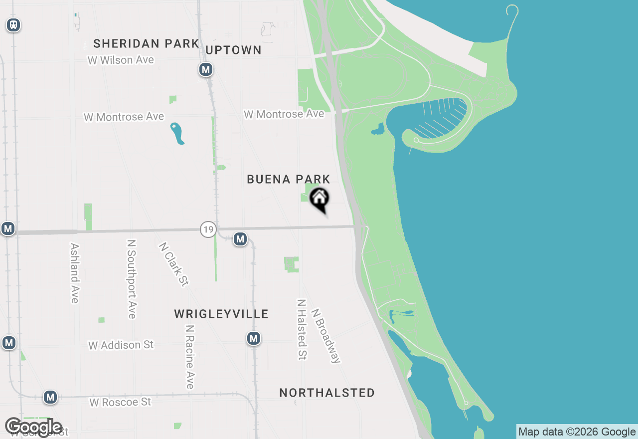 Map of 674 W Irving Park Road #F6, Chicago, IL 60613