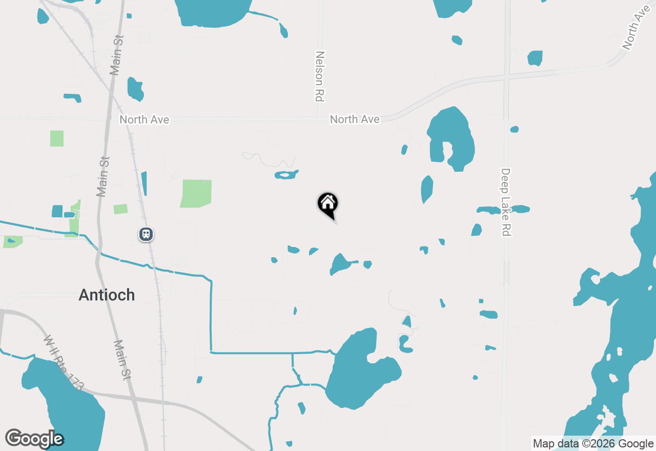 Map of 134 E Old Mill Trail, Antioch, IL 60002
