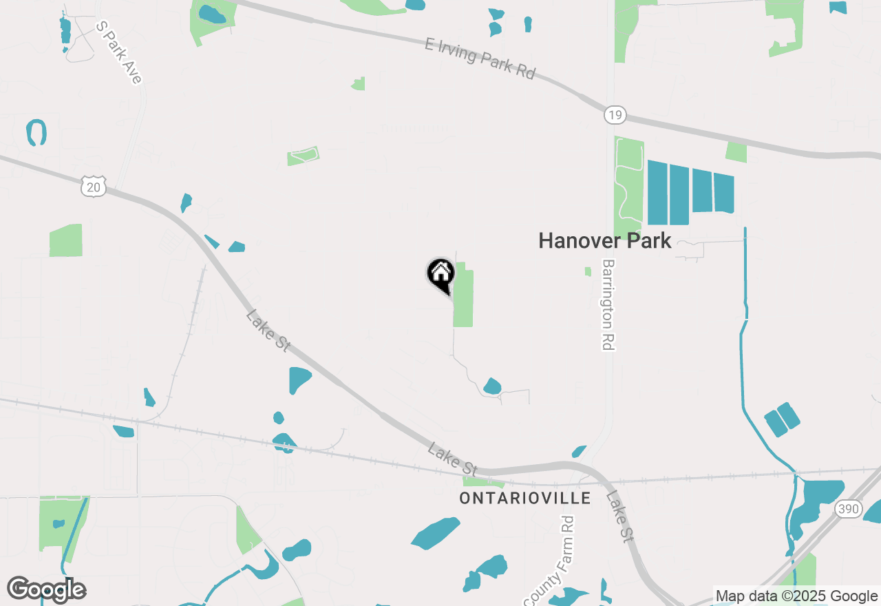 Map of 2030 Cedar Avenue, Hanover Park, IL 60133