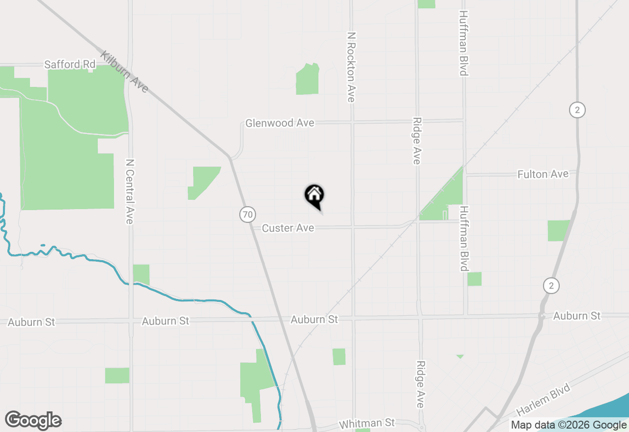 Map of 2724 Lawndale Avenue, Rockford, IL 61101