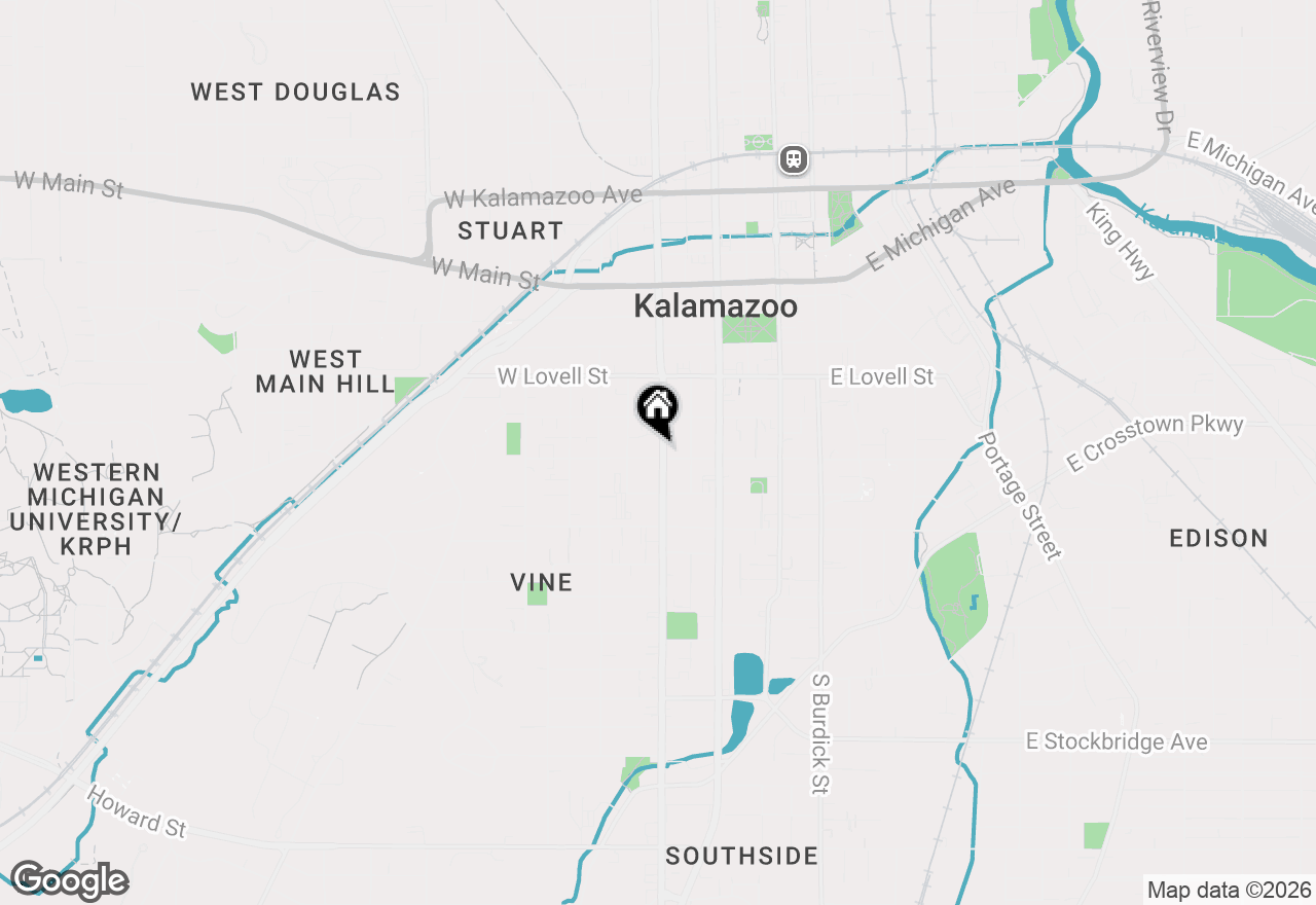 Map of 532 S Westnedge Avenue, Kalamazoo, MI 49007