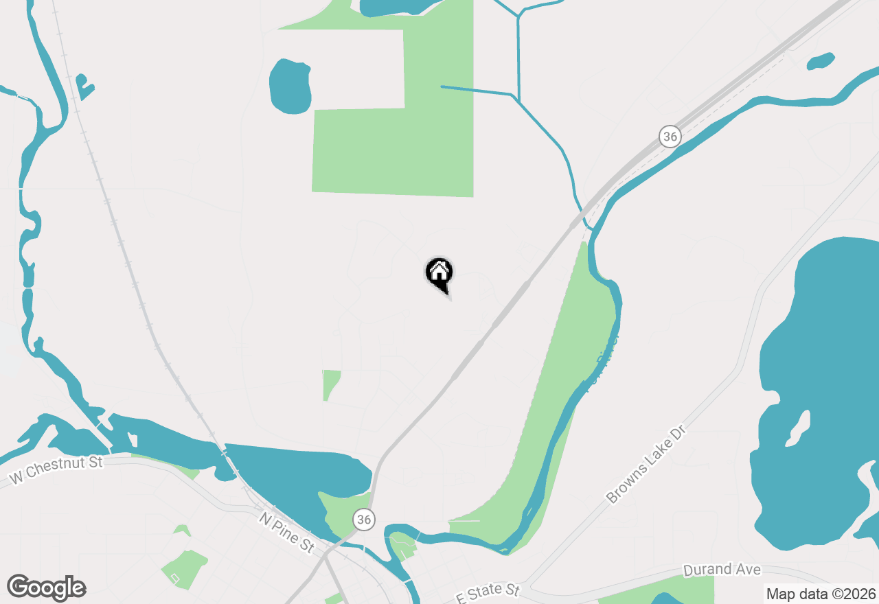 Map of 405 Falcon Ridge Dr #25, Burlington, WI 53105