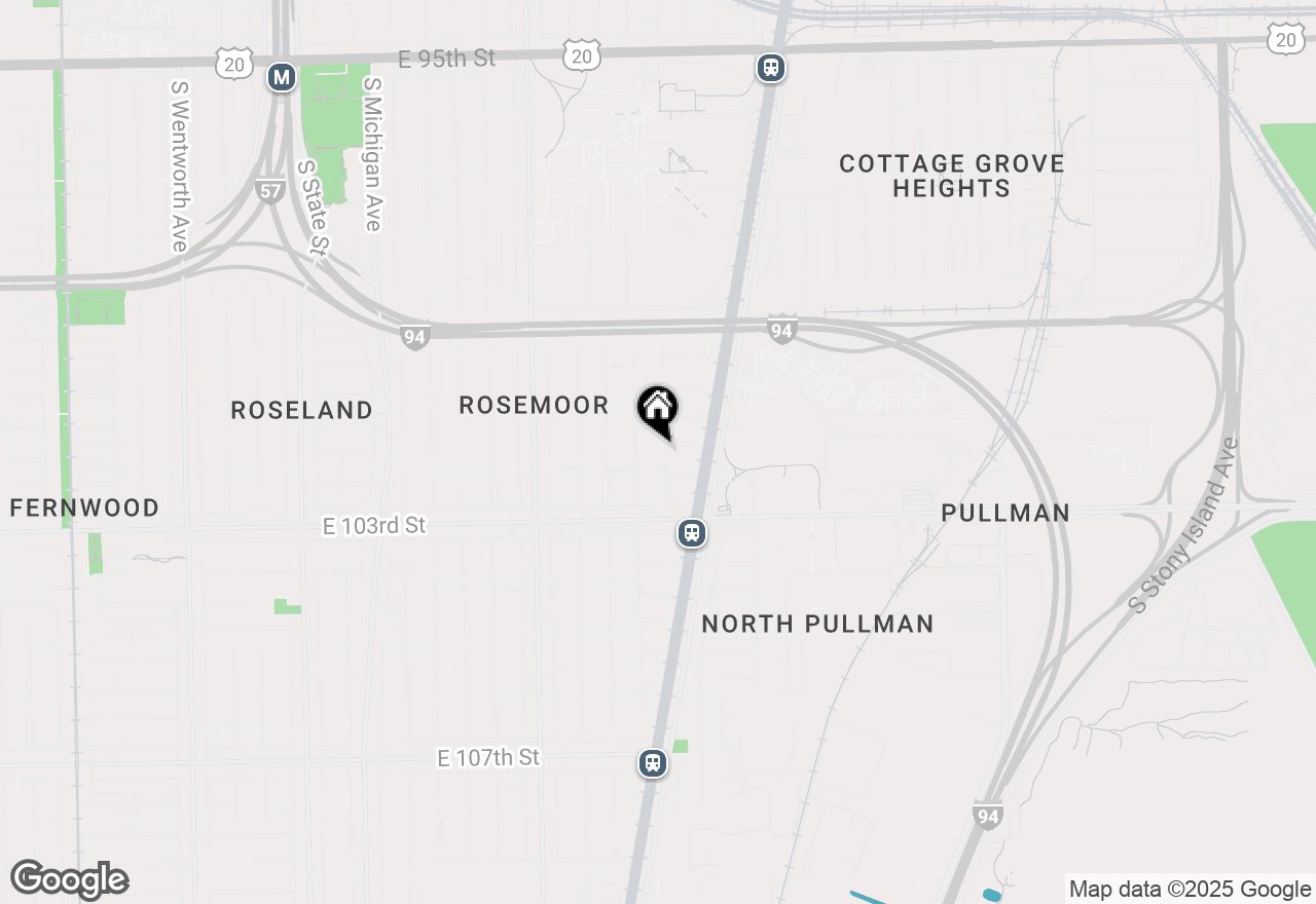 Map of 10153 S Saint Lawrence Avenue, Chicago, IL 60628