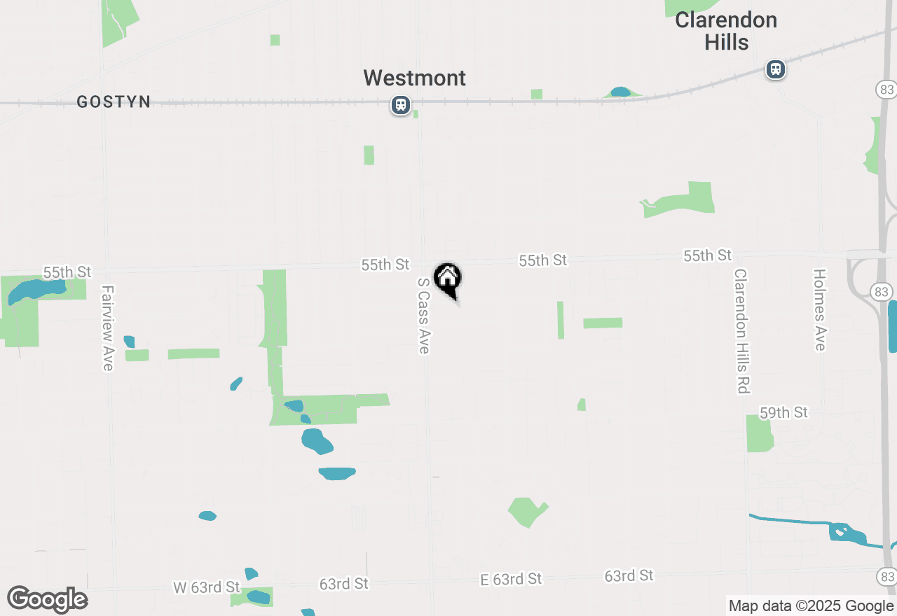 Map of 19 E 56th Street, Westmont, IL 60559