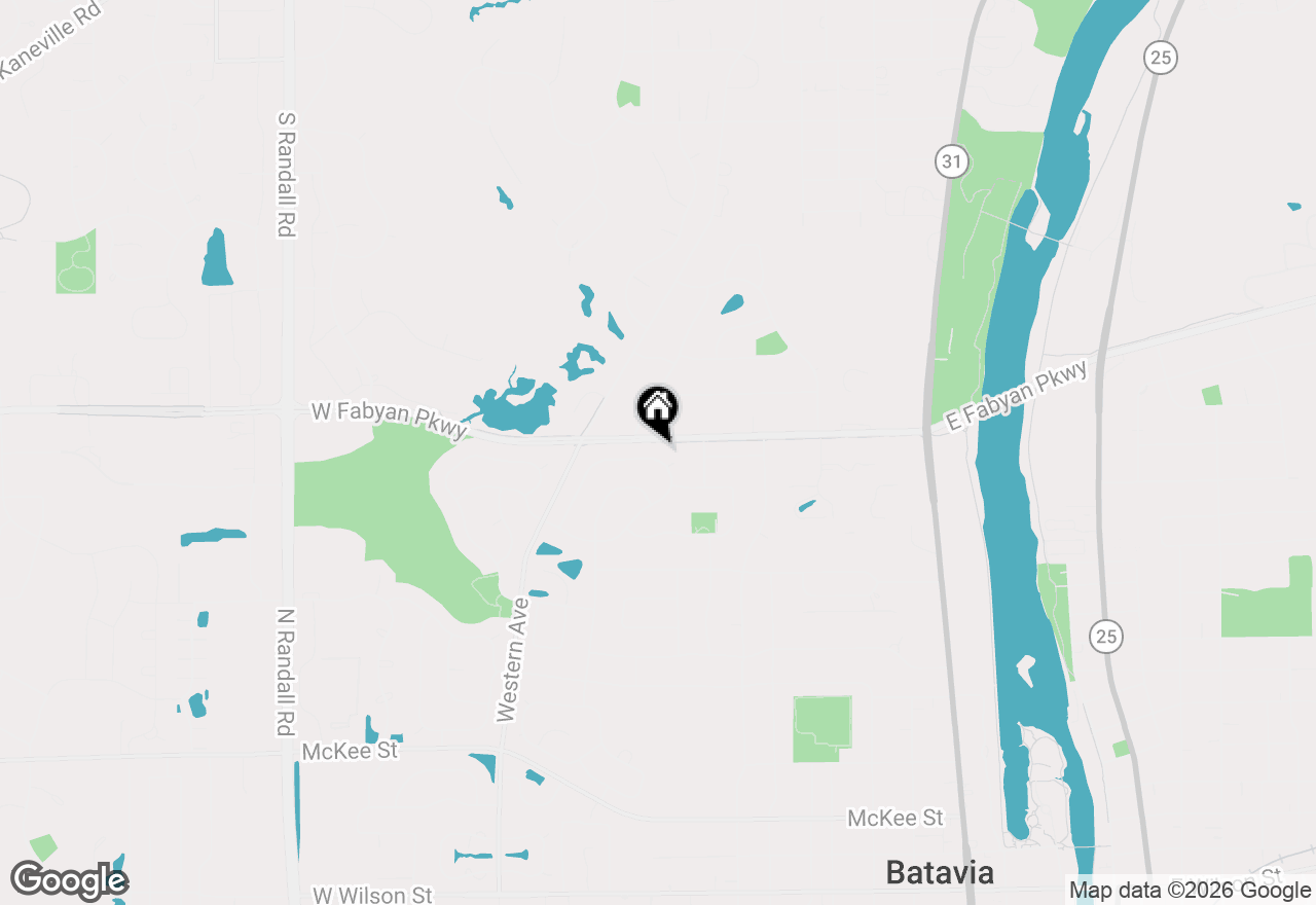 Map of 1089 Winnebago Trail, Batavia, IL 60510